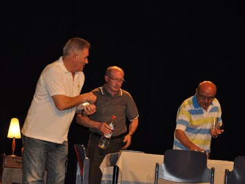 Una cerveza para tres