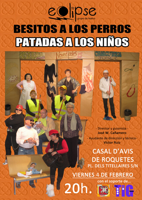 Besitos a los perros, patadas a los niños